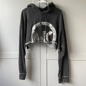 Michael Michael Kors Distressed Cropped Sweater